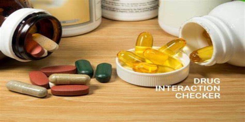 Image of multiple pills signifying how they interact with one another.